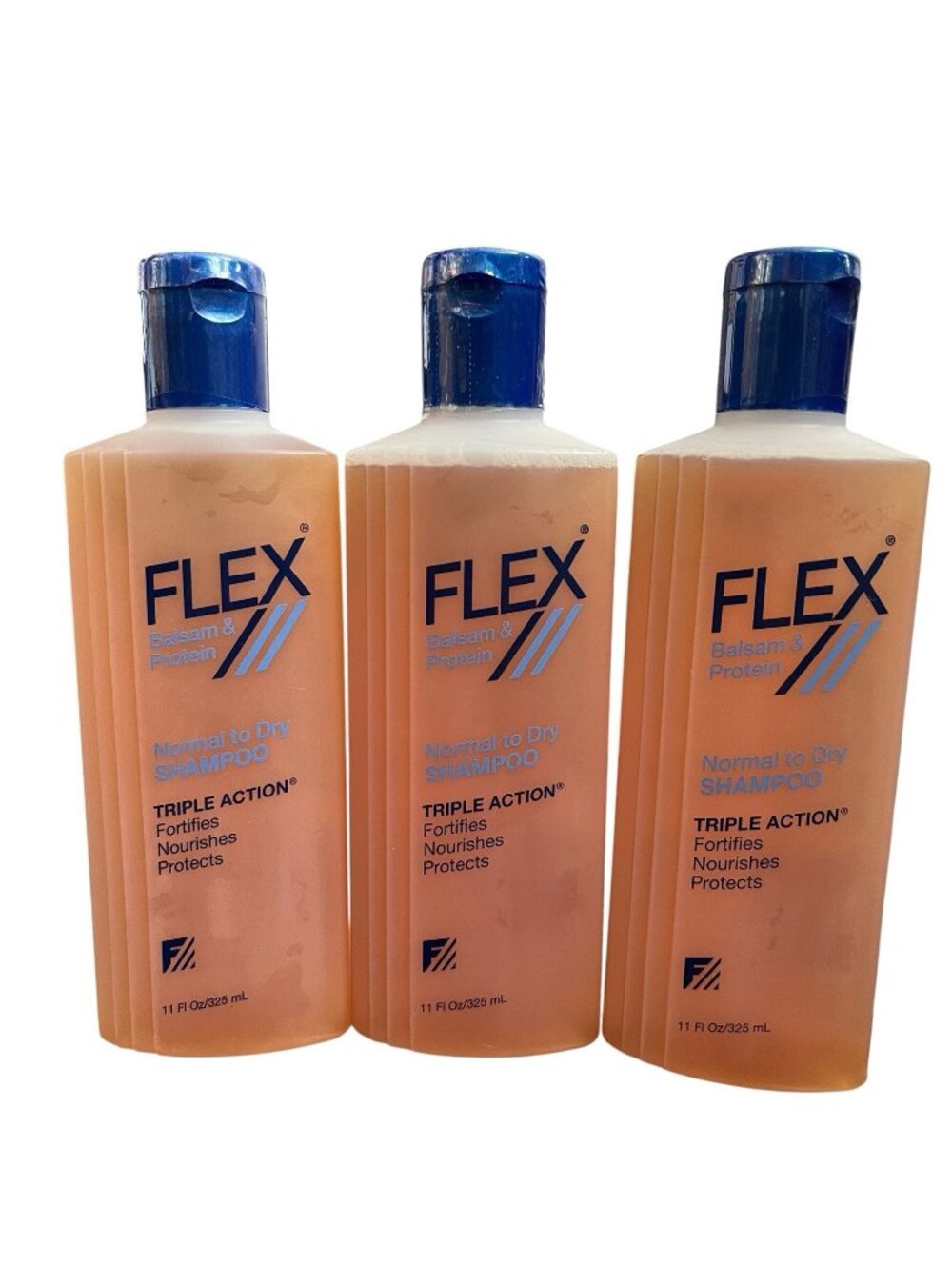 3X Flex by Revlon Balsam & Protein Normal To Dry Shampoo Triple Action 11 oz